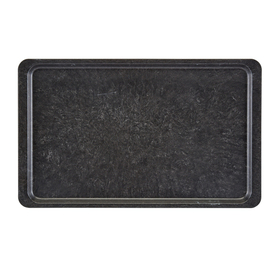 Versa tray polyester black with levelled edges rectangular | 460 mm x 325 mm product photo