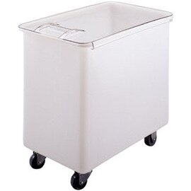 all-purpose trolley transparent white rectangular 2 swivel castors|2 fixed castors 470 mm  x 750 mm  H 740 mm product photo