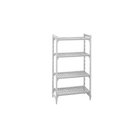 basic unit CAMSHELVING plastic steel 900 mm 600 mm  H 1800 mm 4 grid shelf (shelves) product photo