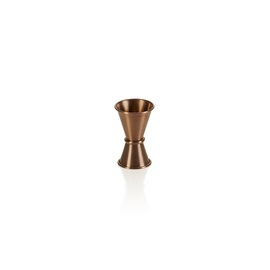 bar jigger stainless steel | bronze coloured | filling capacity 15 ml | 30 ml product photo