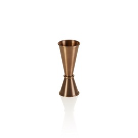 bar jigger stainless steel | bronze coloured | filling capacity 25 ml|50 ml product photo