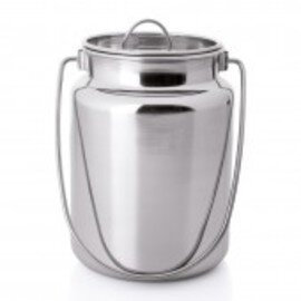 transport jug with lid stainless steel 3.0 ltr  Ø 120 mm|150 mm  H 210 mm product photo
