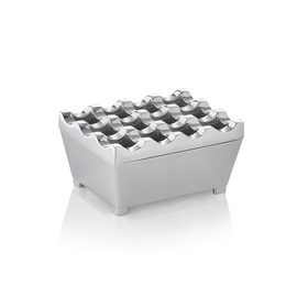 wind ashtray chromed  L 95 mm x 75 mm H 45 mm product photo