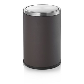 garbage cans 9 ltr light brown with swing lid product photo