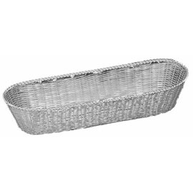 B-Stock | Baguette basket, silver-plated, 33 x 12 cm, special offer: old form and design product photo