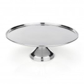 cake plate stainless steel Ø 360 mm  H 150 mm product photo