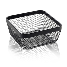table basket black square | 245 mm x 245 mm H 110 mm product photo