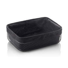 table basket black rectangular | 275 mm x 200 mm H 85 mm product photo