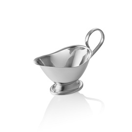 gravy boat stainless steel 250 ml | 200 mm x 90 mm H 125 mm product photo