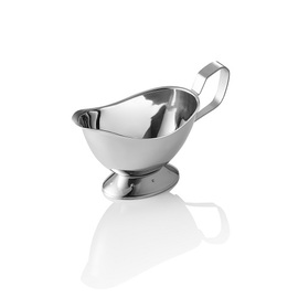 gravy boat stainless steel 240 ml | 185 mm x 85 mm H 105 mm product photo