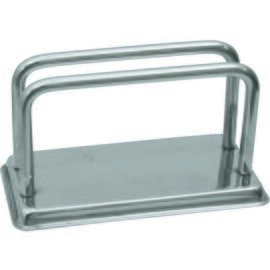 CLEARANCE | sign holder • stainless steel L 120 mm x 75 mm H 72 mm product photo
