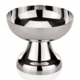 sundae dish stainless steel round Ø 90 mm H 80 mm product photo