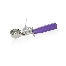ice cream scoop stainless steel purple | Ø 40 mm 25 ml L 195 mm product photo