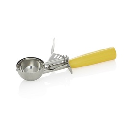 ice cream scoop stainless steel yellow | Ø 55 mm 50 ml L 210 mm product photo