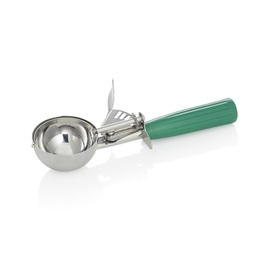 ice cream scoop stainless steel green | Ø 65 mm 80 ml L 220 mm product photo