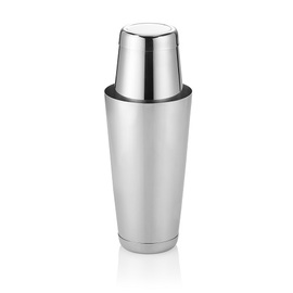 tin tin shaker stainless steel coloured two-part | 750 ml | 400 ml  H 275 mm product photo