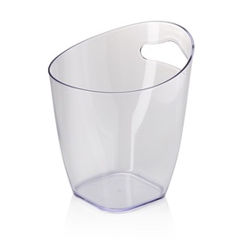 bottle cooler plastic transparent | 3.5 ltr 210 mm  x 200 mm H 240 mm product photo