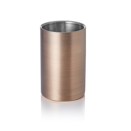 bottle cooler stainless steel bronze double-walled Ø 120 mm H 190 mm product photo