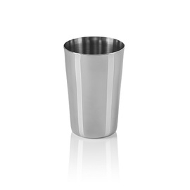 drinking cup stainless steel | silver coloured | 300 ml Ø 75 mm H 110 mm product photo
