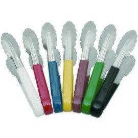 HACCP universal tongs black serrated L 300 mm product photo