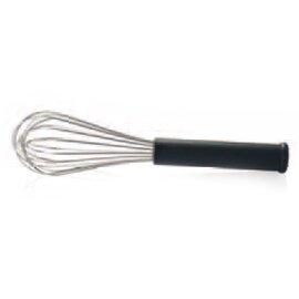 egg whisk stainless steel black 8 wires nylon handle  L 350 mm product photo