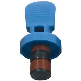 bottle stopper plastic blue spout Ø max. 15 mm product photo