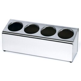 cutlery container 4 compartments with quivers  L 495 mm  H 180 mm product photo