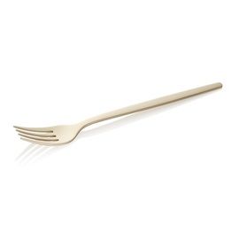 dining fork ALEX CHAMPAGNE | stainless steel mat | PVD-coated  L 210 mm product photo