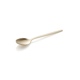 teaspoon ALEX CHAMPAGNE | stainless steel mat | PVD-coated  L 135 mm product photo