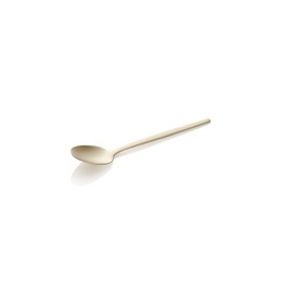 espresso spoon ALEX CHAMPAGNE | stainless steel mat | PVD-coated  L 110 mm product photo