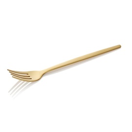 dining fork ALEX GOLD | stainless steel mat | PVD-coated  L 210 mm product photo