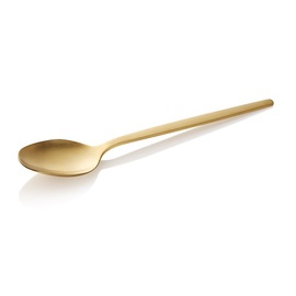 dining spoon ALEX GOLD | stainless steel mat | PVD-coated  L 210 mm product photo