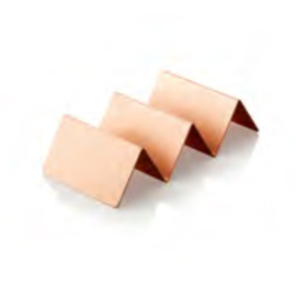 snack tray copper coloured | 2 shelves 210 mm  x 100 mm H 50 mm product photo