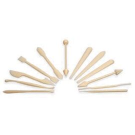 modelling tool set  | 12 modelling sticks|box  L 140 mm product photo