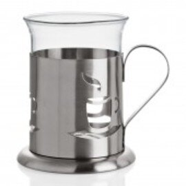 tea 20 cl with holder | saucer with handle cup decor product photo