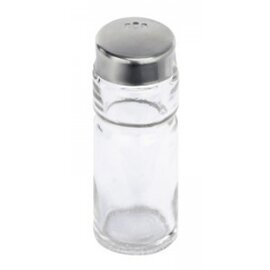 salt shaker|pepper shaker glass stainless steel  Ø 30 mm  H 85 mm product photo