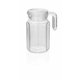 refrigerator jug glass plastic (lid) with lid 500 ml H 160 mm product photo