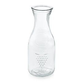 carafe glass 670 ml calibration marks 0.5 ltr H 195 mm product photo