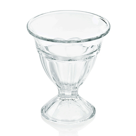 sundae dish glass with relief Ø 100 mm H 120 mm product photo