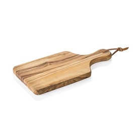serving board PURE OLIVE with handle olive wood | 240 mm x 110 mm H 20 mm product photo