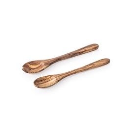 salad cutlery PURE OLIVE | olive wood  L 300 mm | 2-part product photo
