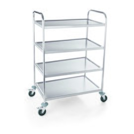 serving trolley  | 4 shelves  L 850 mm  B 540 mm  H 1250 mm product photo