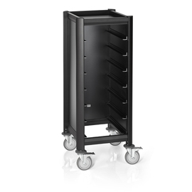 tray trolley black for 7 trays à 45.5 x 35.5 cm product photo