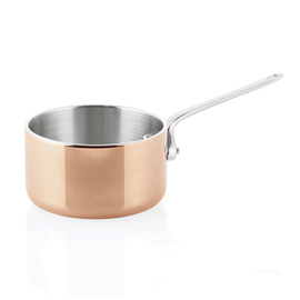 mini serving casserole stainless steel aluminium copper 470 ml product photo