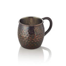 moscow mule mug stainless steel bronze coloured | 450 ml Ø 85 mm H 100 mm product photo