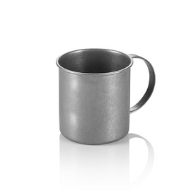 moscow mule mug stainless steel vintage silver | 450 ml Ø 90 mm H 90 mm product photo