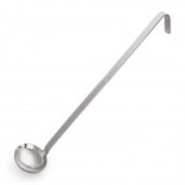 ladle with crosswise pouring rim with oval B 2083 65 x 100 mm | handle length 380 mm product photo
