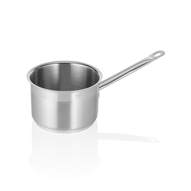 Saucepan high stainless steel 2 ltr Ø 160 mm | base Ø 140 mm | suitable for induction product photo