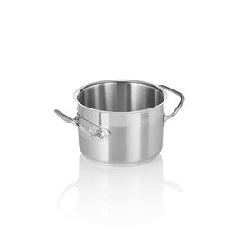 stewing pot high stainless steel 2 ltr Ø 160 mm | base Ø 140 mm | suitable for induction product photo