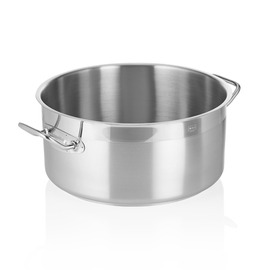 stewing pot low stainless steel 17 ltr Ø 360 mm | base Ø 320 mm | suitable for induction product photo